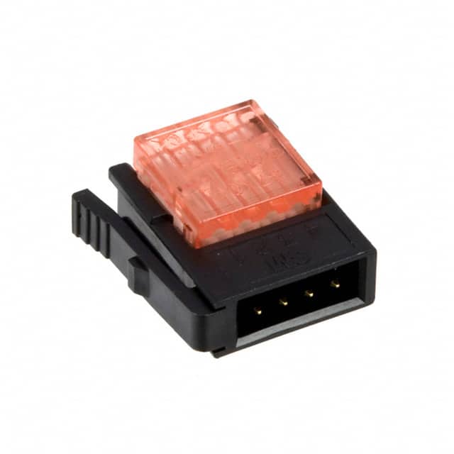 37104-B101-00E MB CONN PLUG 4POS IDC 24-26AWG GOLD