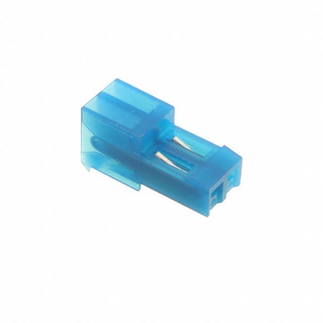 MTD-A-02-E-2 WIRE HOUSING IDC, .100", 26AWG,