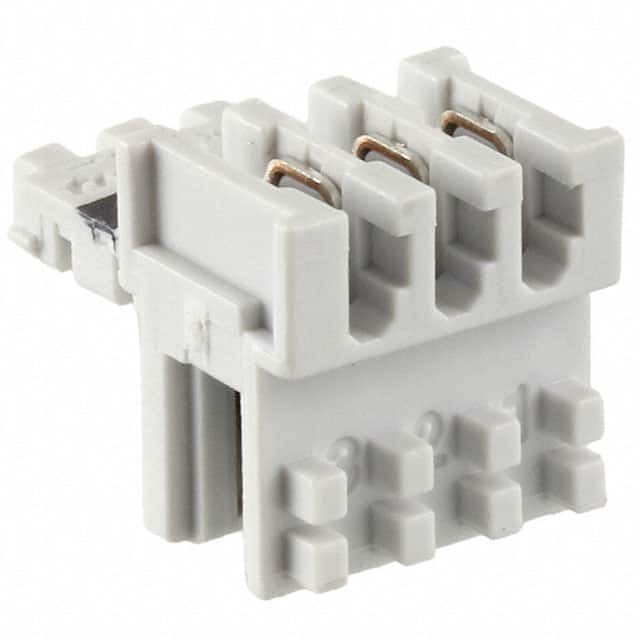 284932-3 CONN RCPT 3POS IDC 22-24AWG TIN