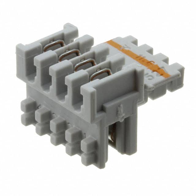 284932-4 CONN RCPT 4POS IDC 22-24AWG TIN