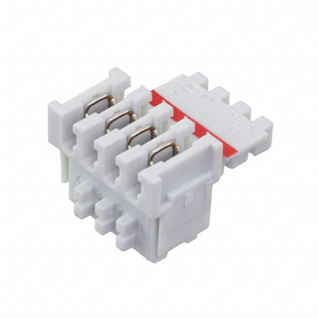 3-284865-4 CONN RCPT 4POS IDC 22-24AWG TIN