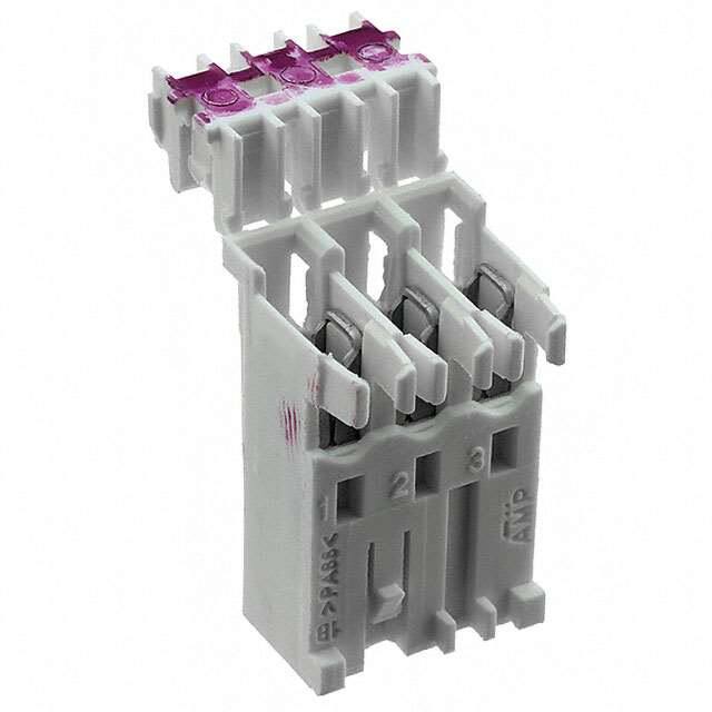 1-282003-6 CONN PLUG 3POS IDC TIN