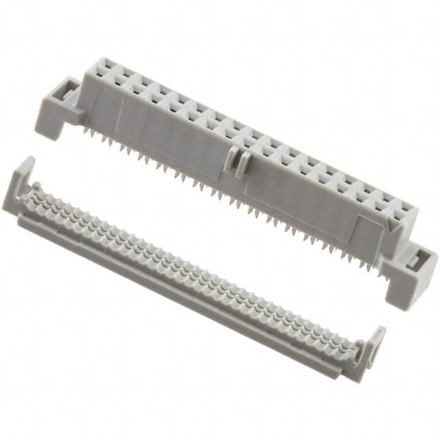 158334-211015 CONN SOCKET 34POS IDC 28AWG GOLD