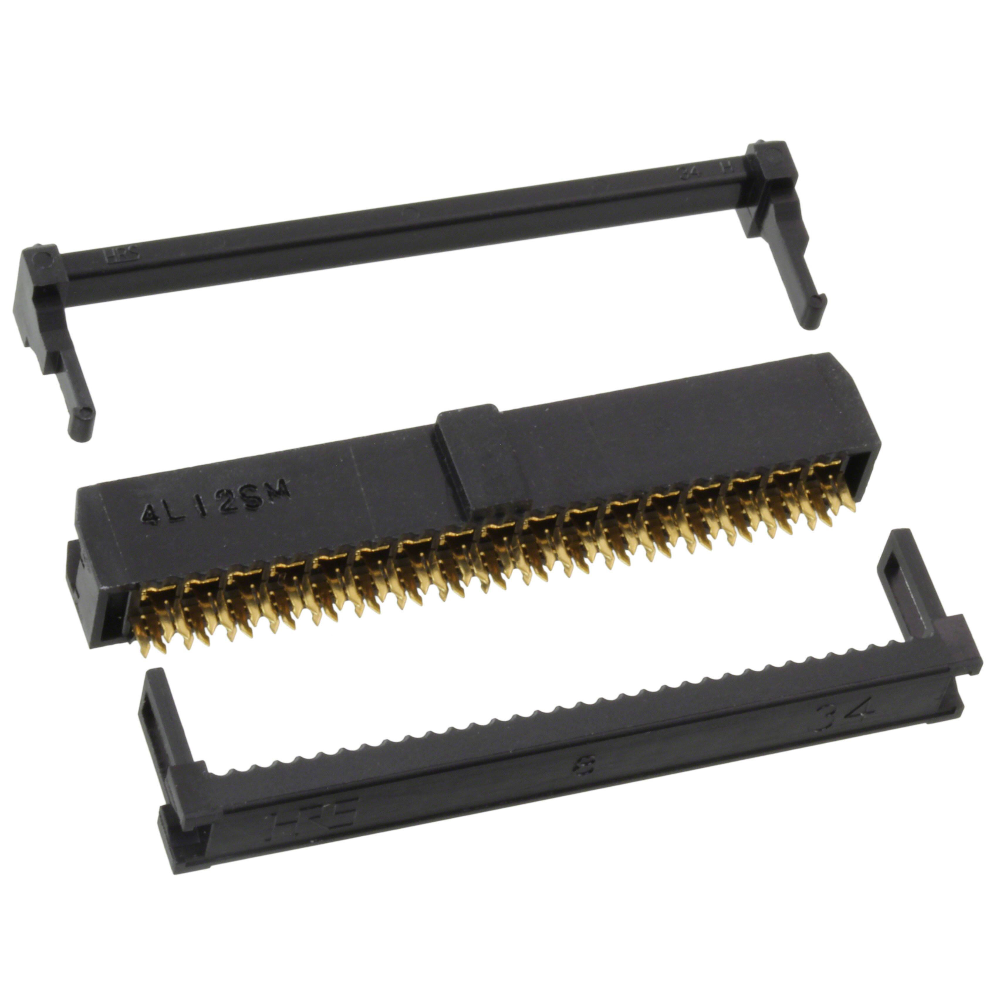 HIF3A-34D-2.54R CONN SOCKET 34POS IDC 28AWG GOLD