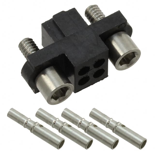 M80-4810442 CONN RCPT 4P CRIMP 24-28AWG GOLD
