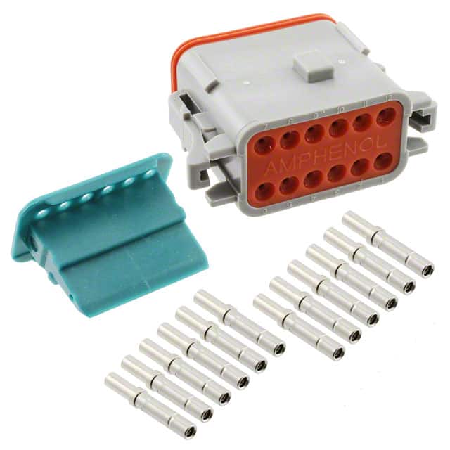 AT06-12SA-KIT01 CONN PLUG 12POS CRIMP 16-18AWG
