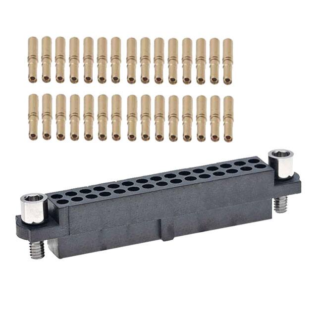 M80-4813005 15+15 WAY F CRIMP S/BORE HX/JS