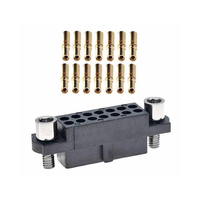 M80-4805005 CONN RCPT 50POS CRIMP 22AWG GOLD