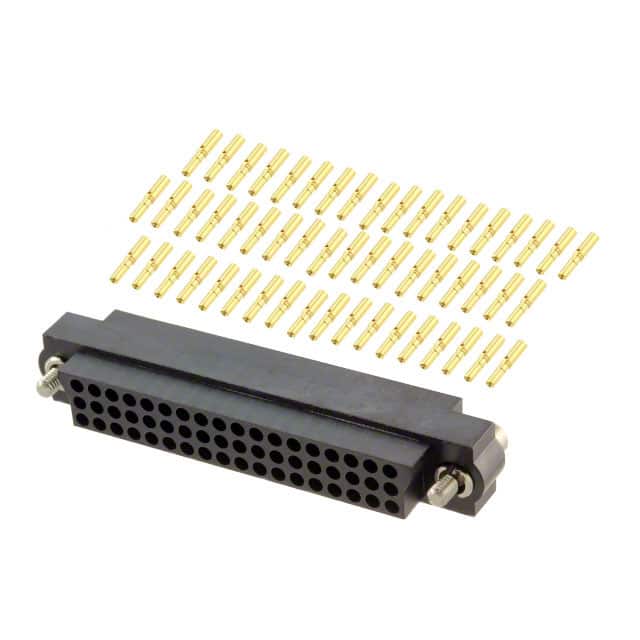 M83-LFD1F2N54-0000-000 CONN RCPT 54POS CRIMP 22AWG GOLD
