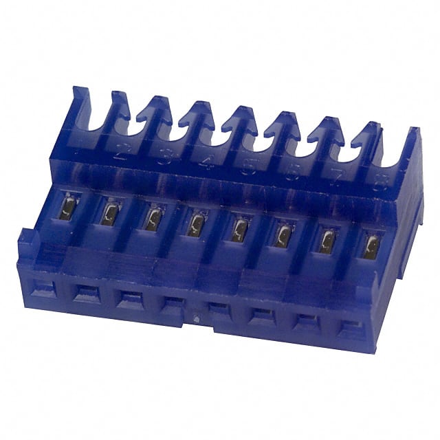 3-644564-8 CONN RCPT 8POS IDC 26AWG TIN