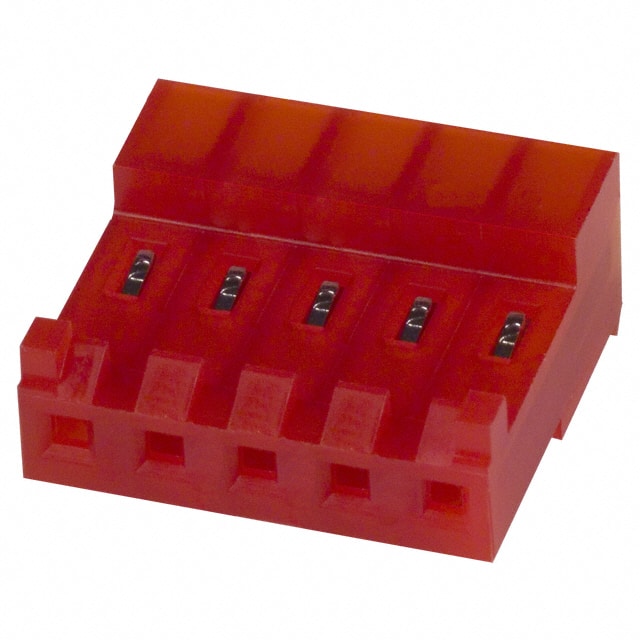 3-643819-5 CONN RCPT 5POS IDC 22AWG TIN