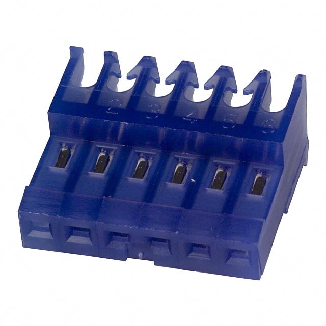 3-640622-6 CONN RCPT 6POS IDC 26AWG TIN