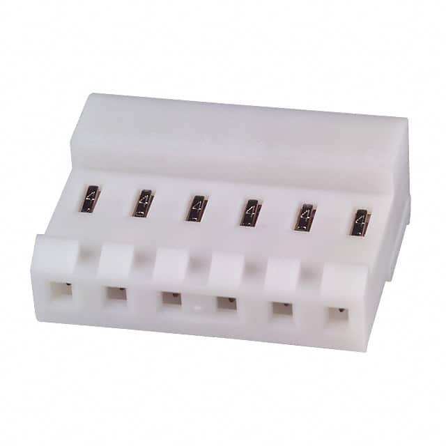 3-640429-6 CONN RCPT 6POS IDC 24AWG TIN