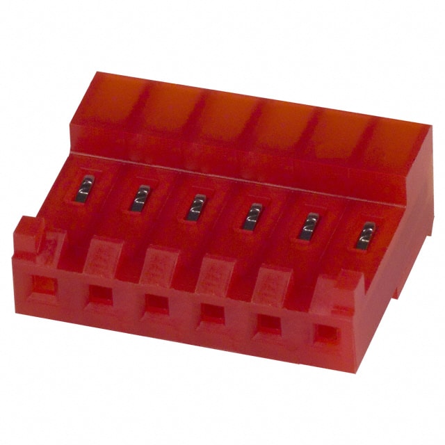 3-643819-6 CONN RCPT 6POS IDC 22AWG TIN