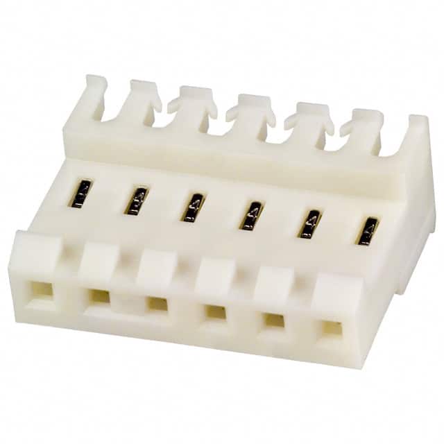 640602-6 CONN RCPT 6P IDC 24AWG TIN-LEAD