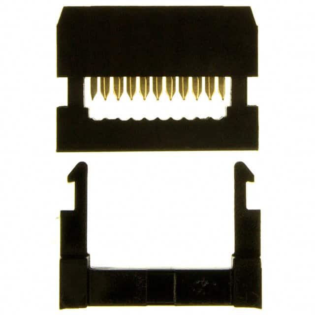 SFH213-PPPN-D05-ID-BK-M181 CONN HEADER 10POS IDC GOLD