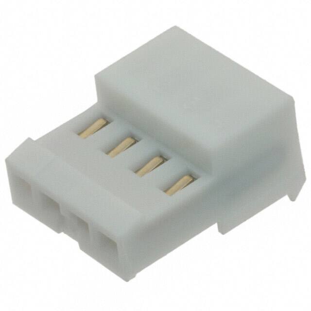641238-4 CONN RCPT 4POS IDC 24AWG GOLD