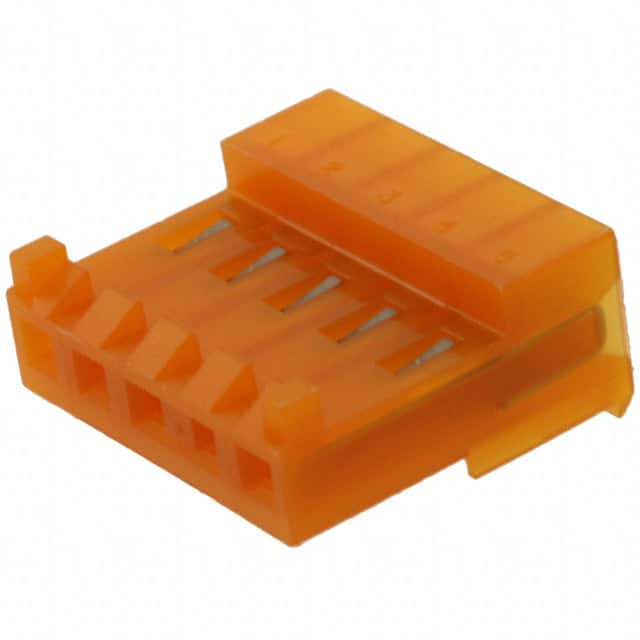 3-644460-5 CONN RCPT 5POS IDC 18AWG GOLD