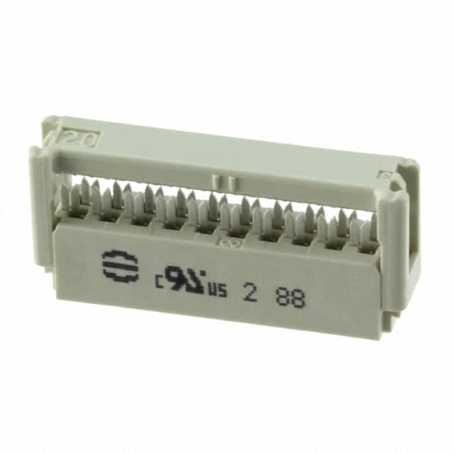 09185206804 CONN RCPT 20POS IDC 26-28AWG