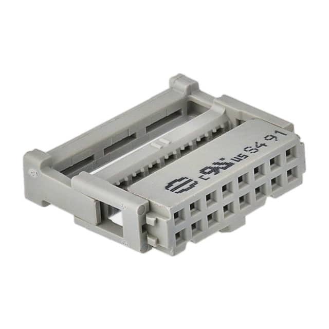 09185165813 CONN RCPT 16P IDC 26-28AWG GOLD