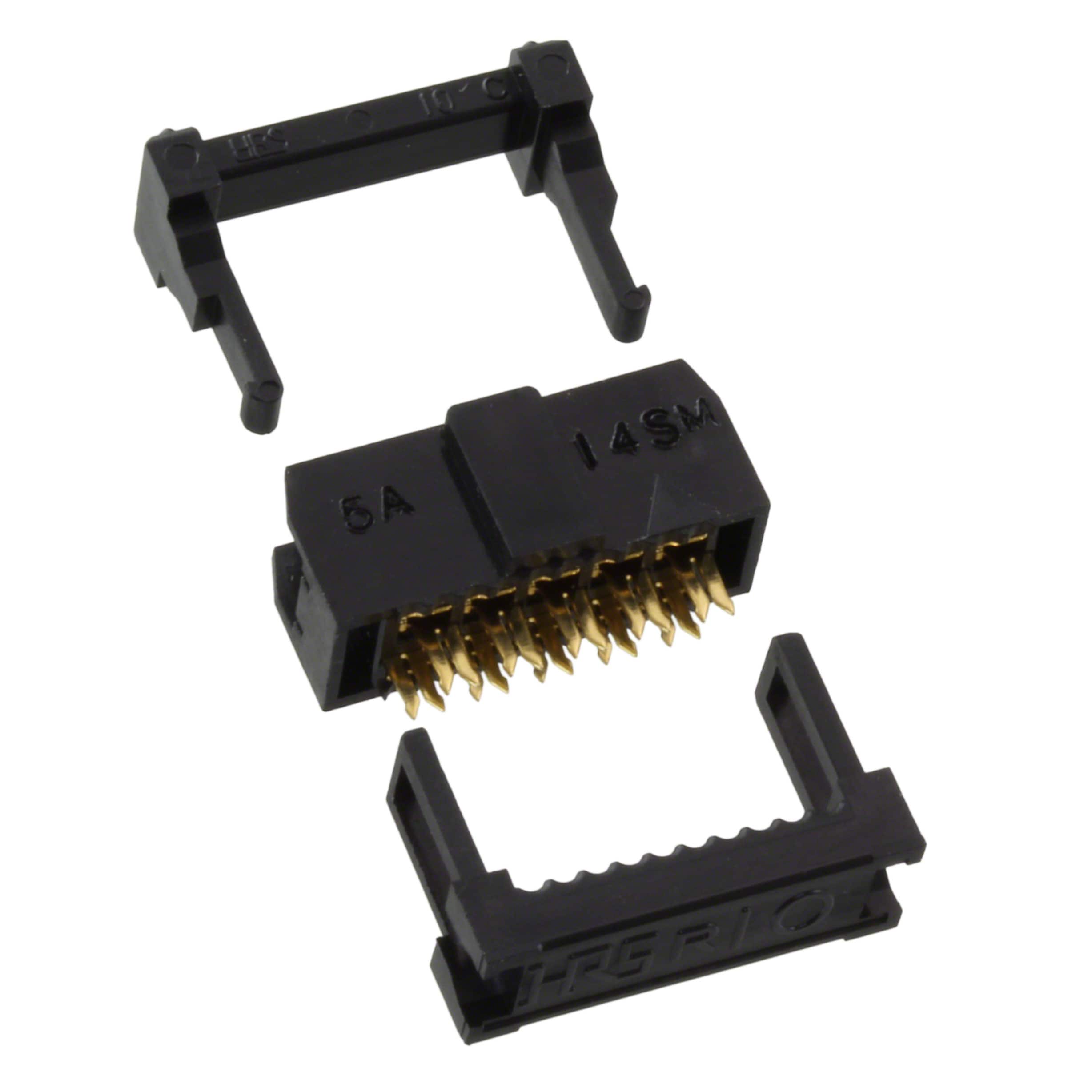 HIF3A-10D-2.54R CONN SOCKET 10POS IDC 28AWG GOLD