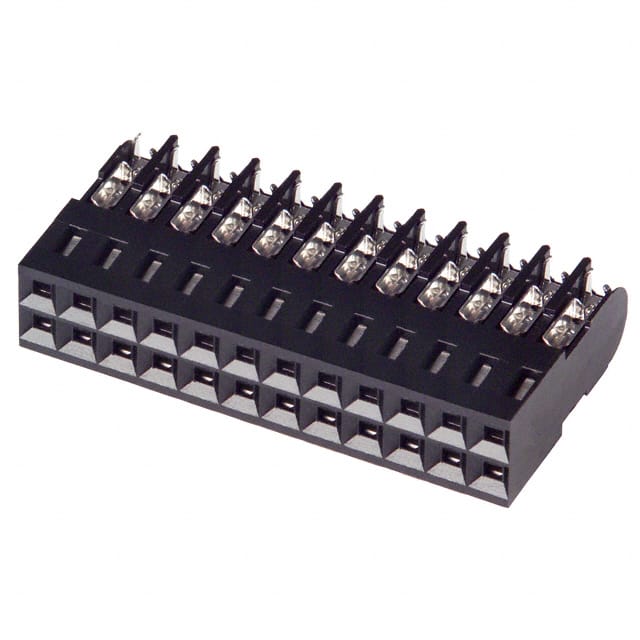 6-102398-0 CONN RCPT 24P IDC 22-26AWG GOLD