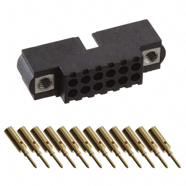 M80-5601205 CONN HEADER 12P CRIMP 22AWG GOLD