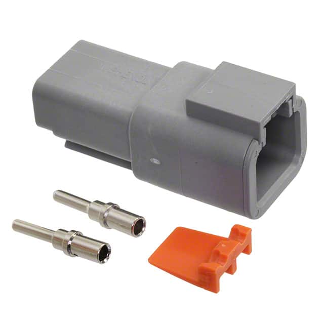ATP04-2P-KIT01 CONN RCPT 2POS CRIMP 12-14AWG