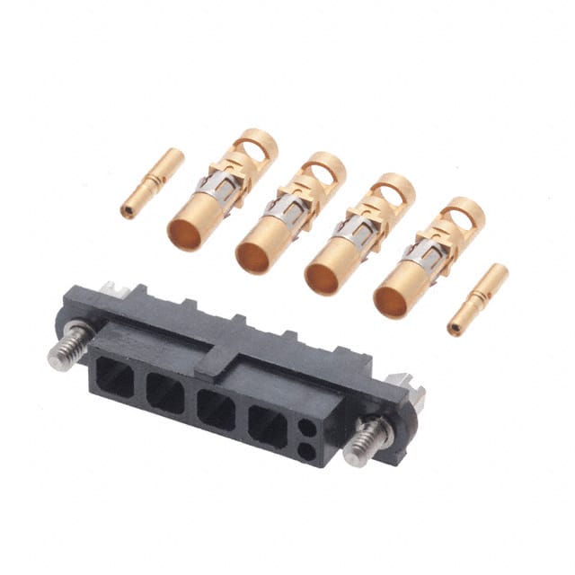 M80-4C10205F1-04-325-00-000 CONN RCPT 6P CRIMP 24-28AWG GOLD
