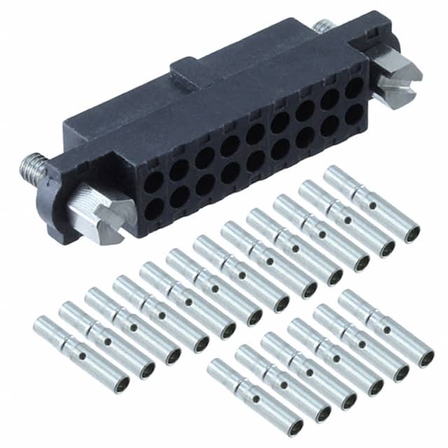 M80-4601842 CONN RCPT 18POS CRIMP 22AWG GOLD