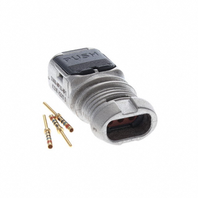 D369-MP33-NP1 3 WAY,SHIELDED PLUG, CRIMP, PIN