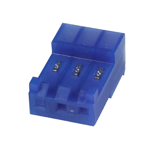 643821-3 CONN RCPT 3P IDC 26AWG TIN-LEAD