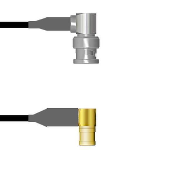 Q-0E03U0008018i CBL ASSY BNC-SMB PLUG RG58 18"