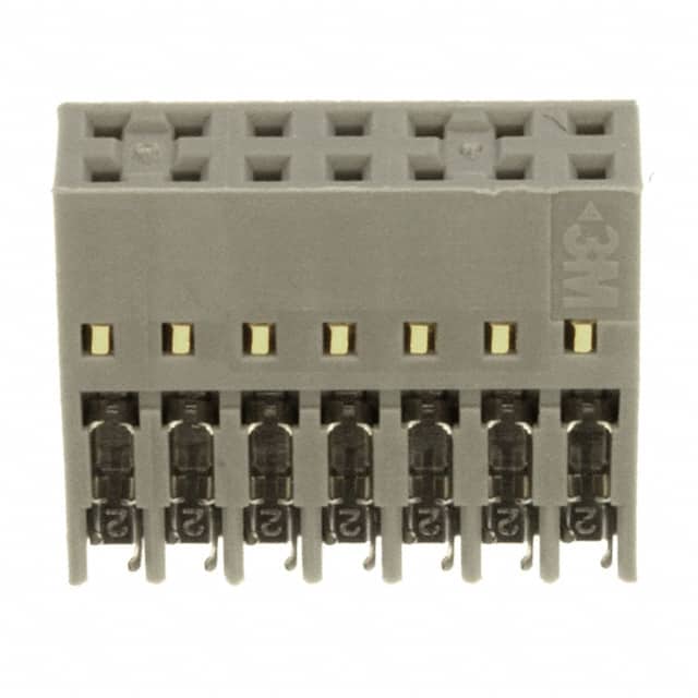 CHG-2014-001010-KEP CONN RCPT 14P IDC 22-24AWG GOLD