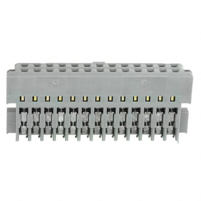 CHG-2026-J01010-KCP CONN RCPT 26P IDC 26-28AWG GOLD