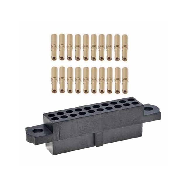 M80-4711042 CONN RCPT 10POS CRIMP 24-28AWG