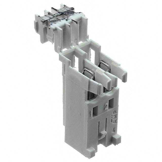 1-282002-2 CONN PLUG 2POS IDC TIN