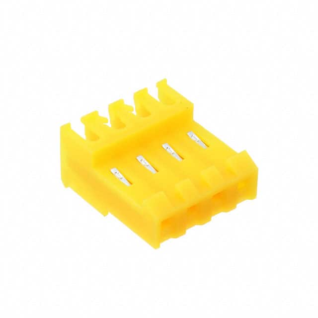 MTD-B-04-B-1 WIRE HOUSING IDC, .156", 20AWG,