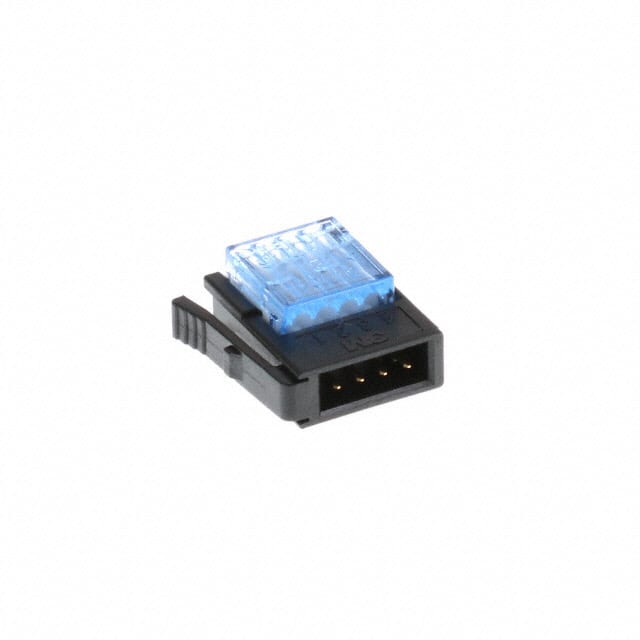 37104-2165-000 FL 100 CONN PLUG 4POS IDC 20-22AWG GOLD