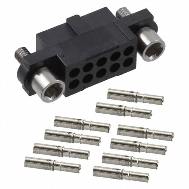 M80-4811042 CONN RCPT 10POS CRIMP 24-28AWG
