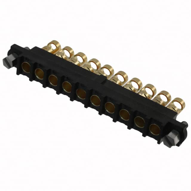 M80-4000000F1-10-325-00-000 CONN RCPT 10P SOLDER 12AWG GOLD