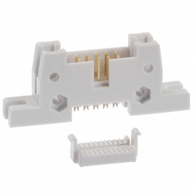 AWH 10G-E202-IDC CONN HEADER 10POS IDC GOLD