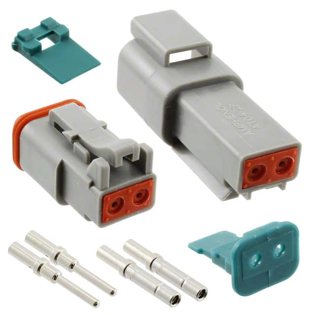 AT2PS-CKIT CONN PLUG&RCPT 2P CRIMP 16-18AWG
