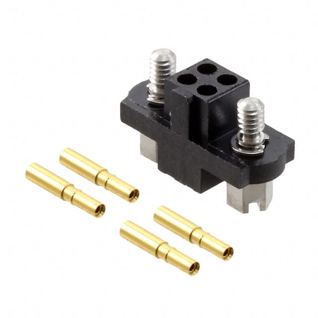 M80-4600405 CONN RCPT 4POS CRIMP 22AWG GOLD
