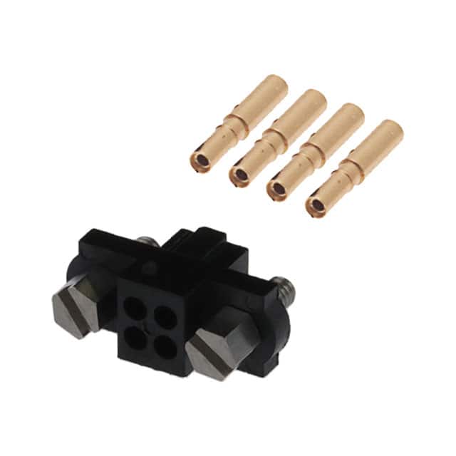 M80-4610442 CONN RCPT 4P CRIMP 24-28AWG GOLD