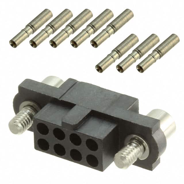 M80-4810842 CONN RCPT 8P CRIMP 24-28AWG GOLD