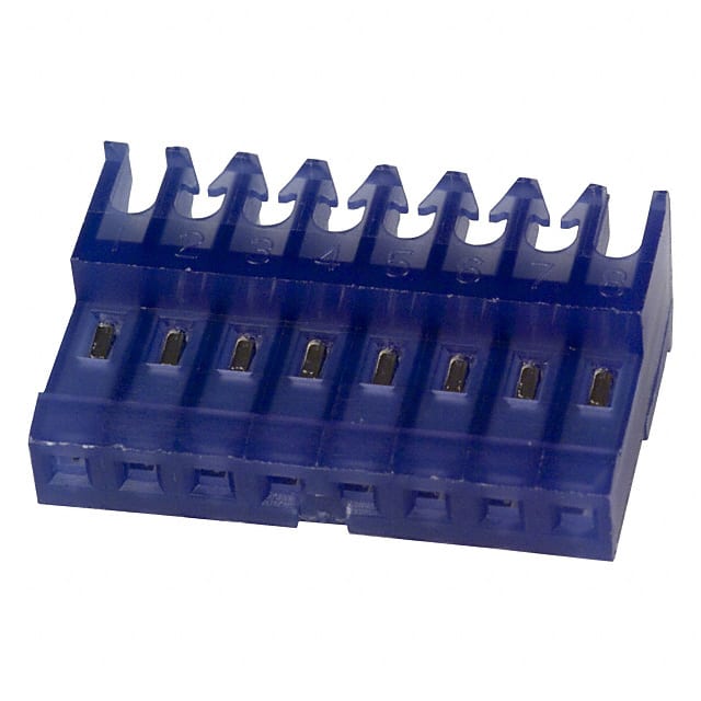 3-640622-8 CONN RCPT 8POS IDC 26AWG TIN