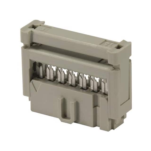 09185105813 CONN RCPT 10P IDC 26-28AWG GOLD