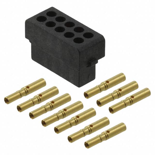 M80-8441045 CONN RCPT 10POS CRIMP 24-28AWG