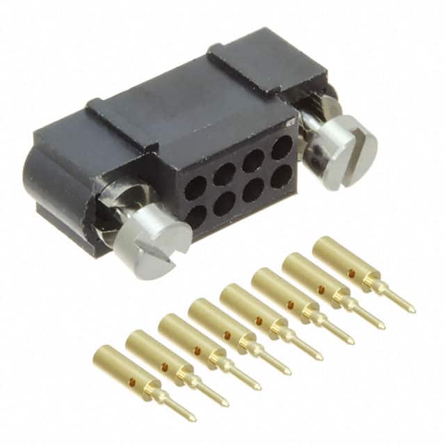 M80-5620805 CONN HEADER 8P CRIMP 22AWG GOLD